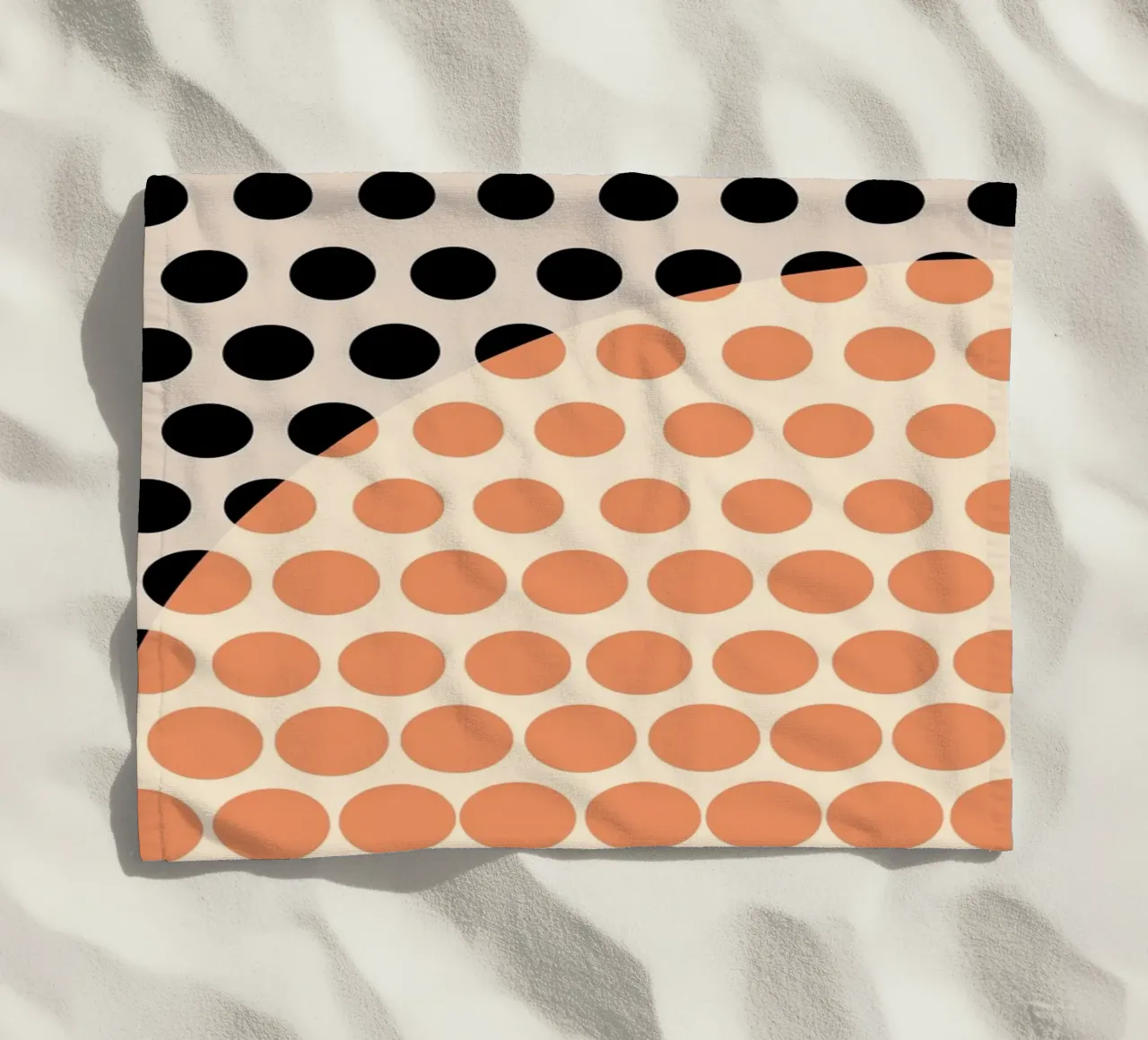 Bauhaus Geometric Circles Abstract Print 1919 beach towel by NorwesClub