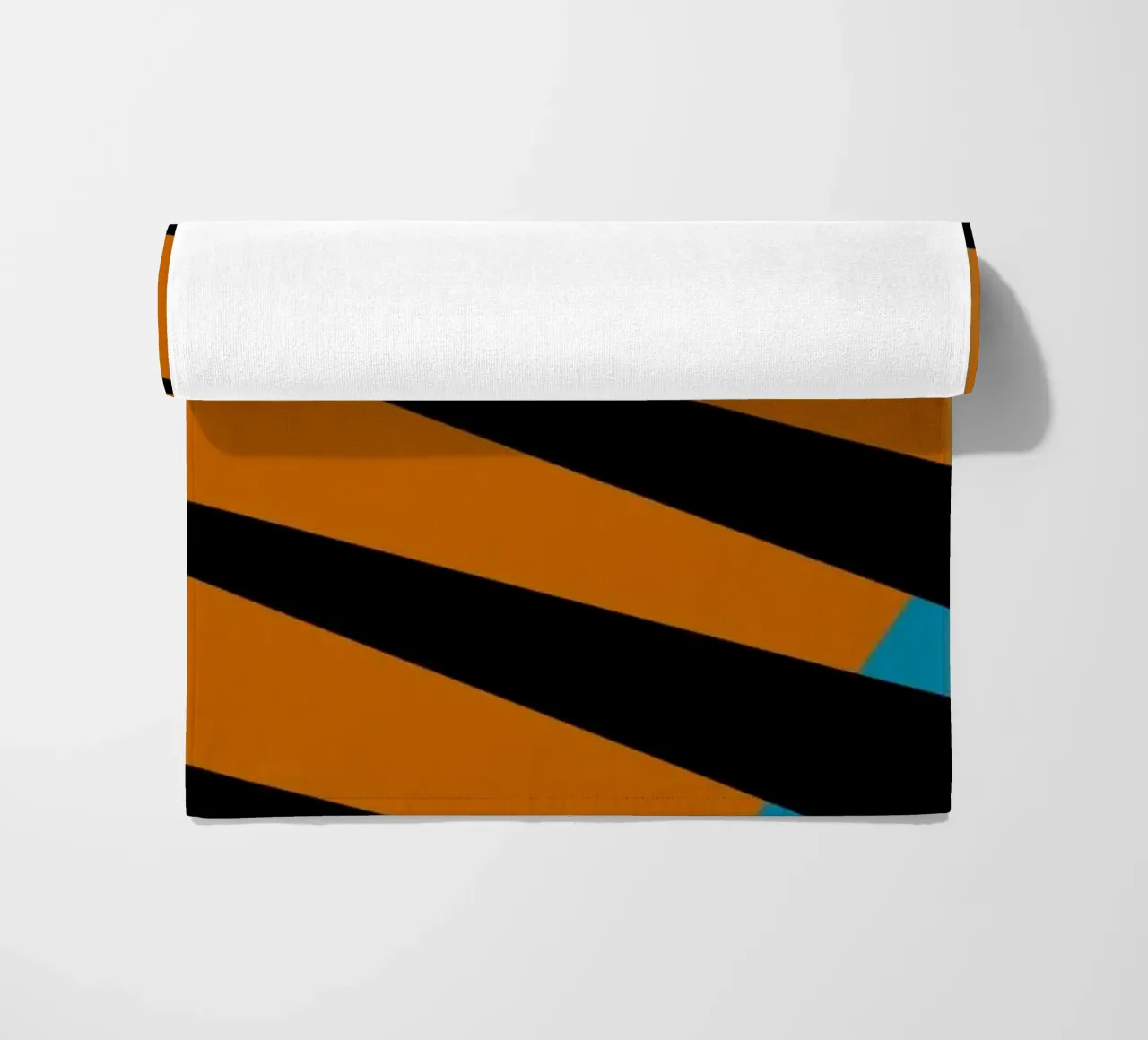 Bauhaus Geometric Abstract Eye Color Print toalla de playa de NorwesClub