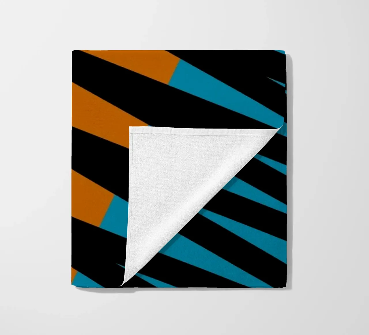 Bauhaus Geometric Abstract Eye Color Print toalla de playa de NorwesClub