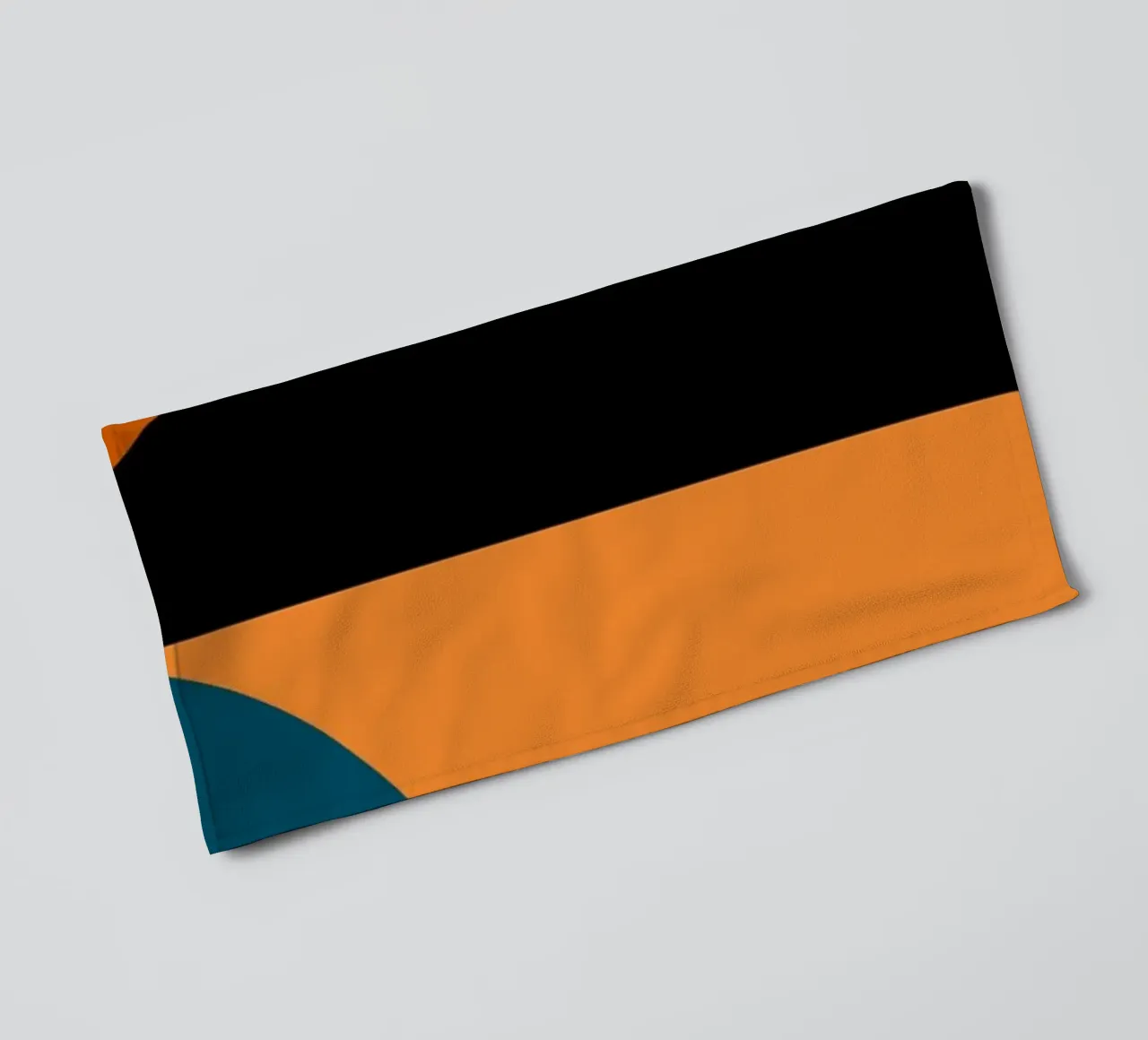 Bauhaus Geometric Abstract Face Color Print toalla de baño de NorwesClub