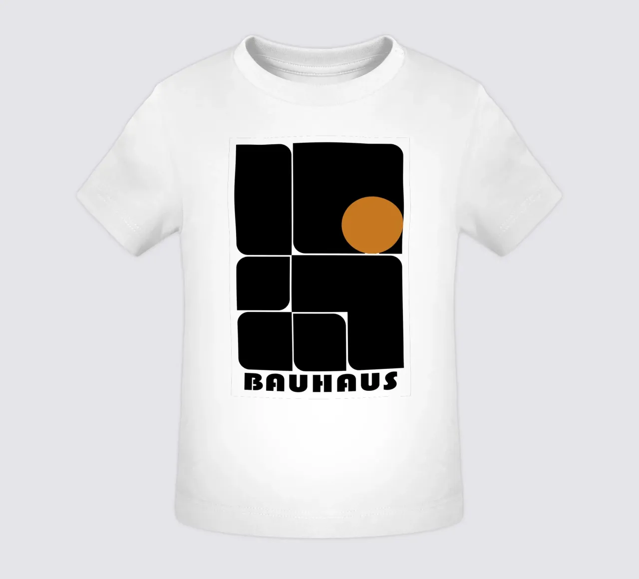 Bauhaus Geometrico Forme astratte Stampa a colori maglietta neonato da NorwesClub