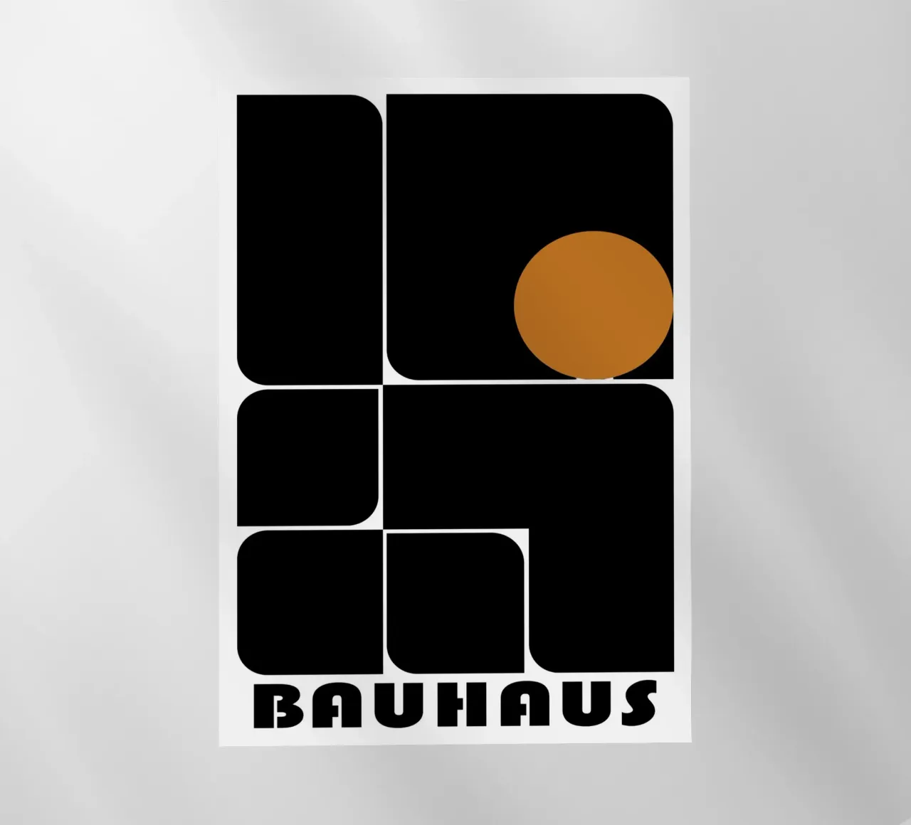 Bauhaus Geometrico Forme astratte Stampa a colori pellicola backlit da NorwesClub