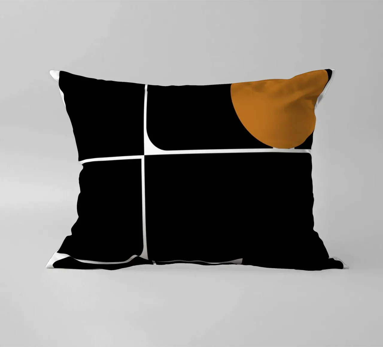 Bauhaus Geometrico Forme astratte Stampa a colori cuscino da NorwesClub