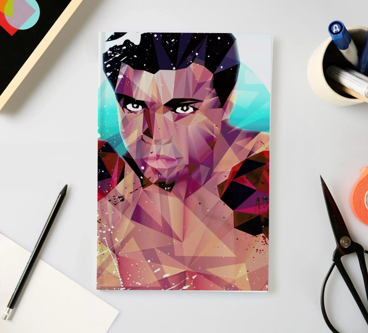 Courageous Ali notebook by Mayka ienova
