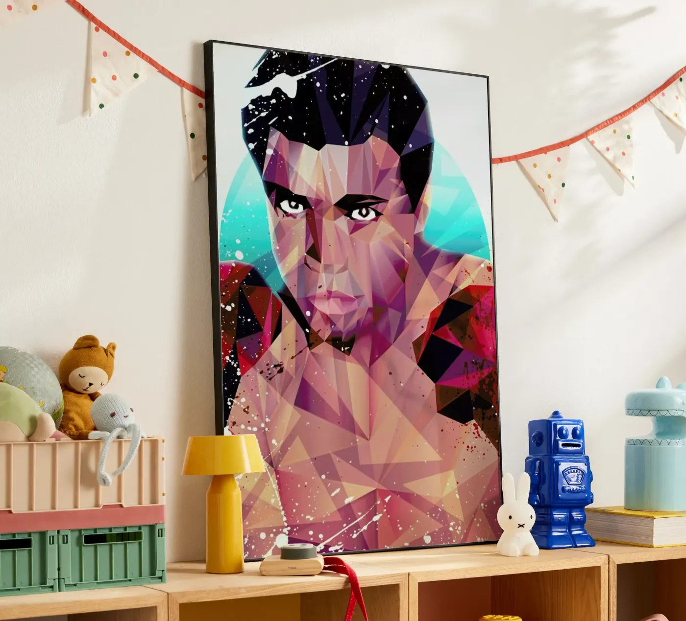Courageous Ali forex plate by Mayka ienova
