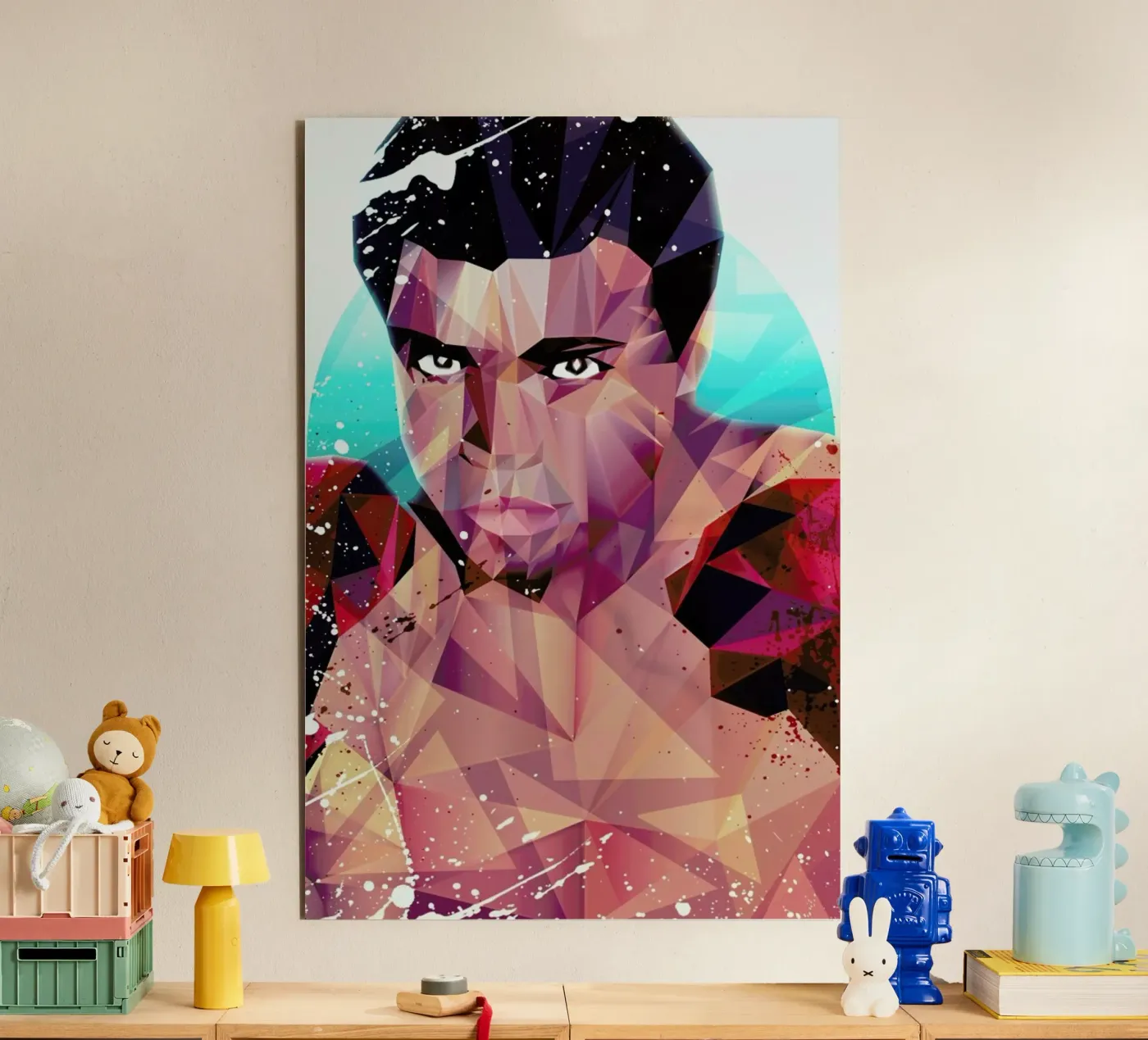 Courageous Ali forex plate by Mayka ienova