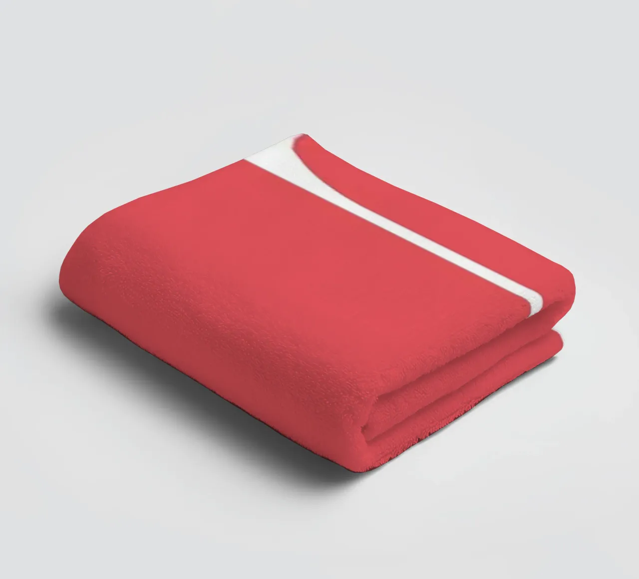 Bauhaus Forme astratte geometriche Rosso Stampa asciugamano da bagno da NorwesClub