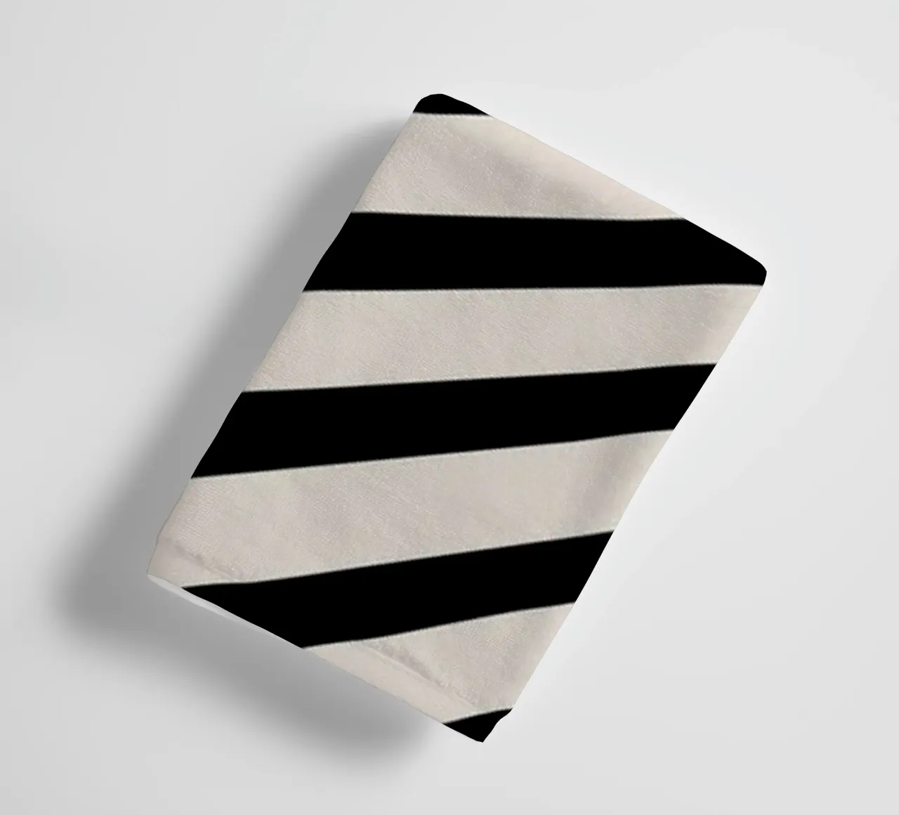 Bauhaus Geometric Stripes Abstract Optical Print towel by NorwesClub
