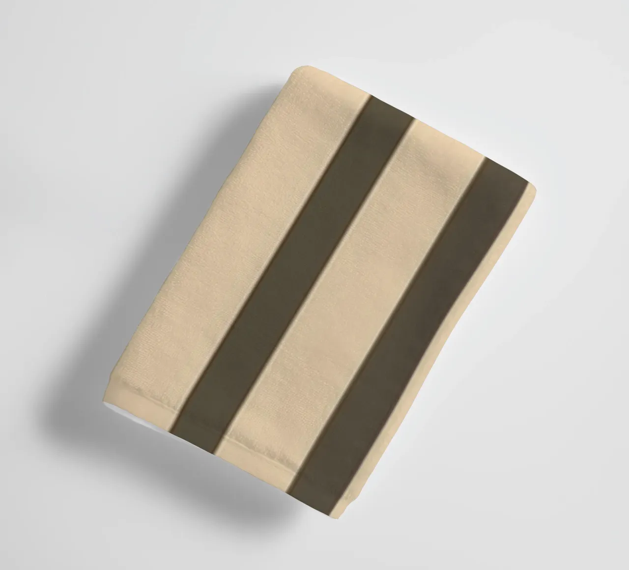 Bauhaus Abstract Stripes Oval Optical Art Print towel by NorwesClub