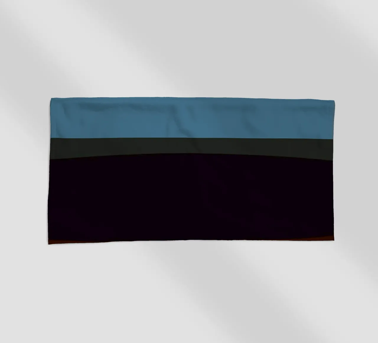 Geometric Abstract Overlapping Circles Color Print beach towel by NorwesClub