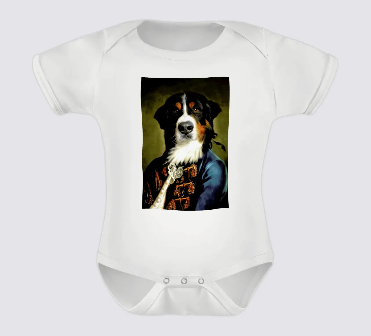 Shadow Kurzarm Babybody von Tein Lucasson