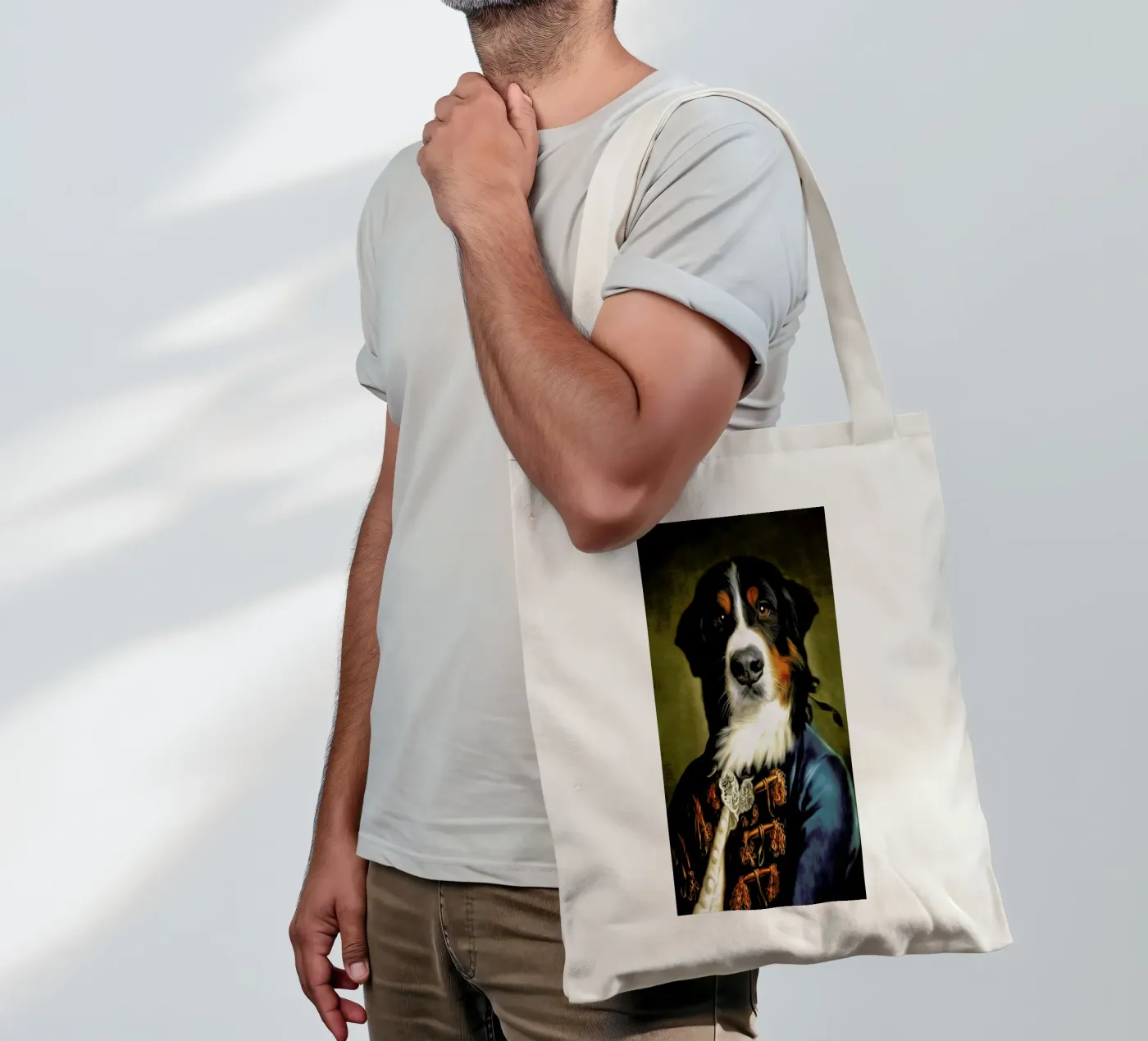 Shadow borsa in juta da Tein Lucasson
