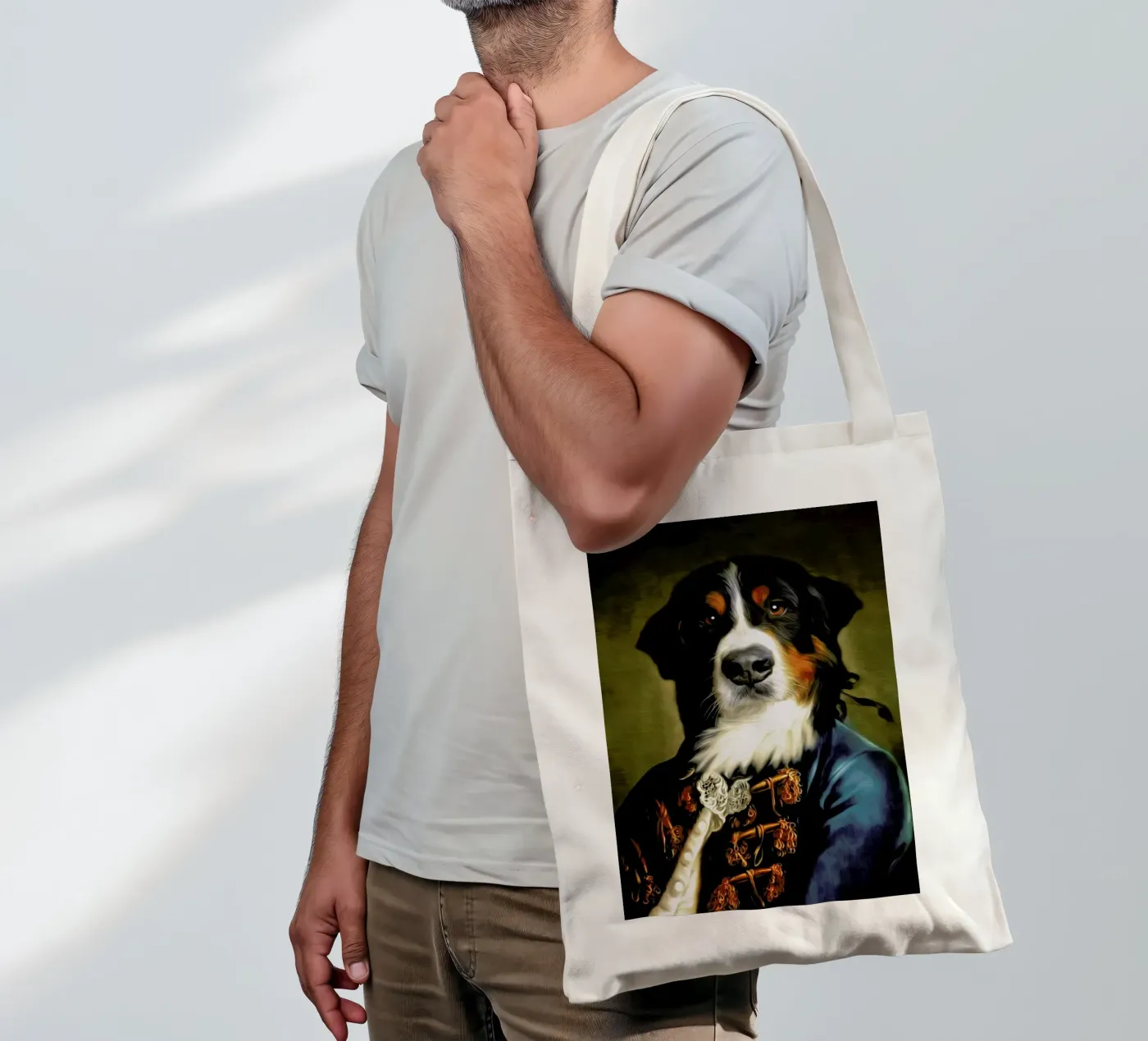 Shadow borsa in juta da Tein Lucasson