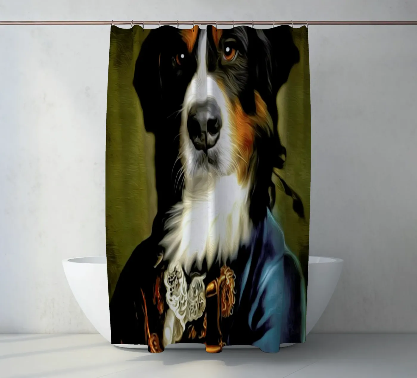 Shadow douchegordijn van Tein Lucasson