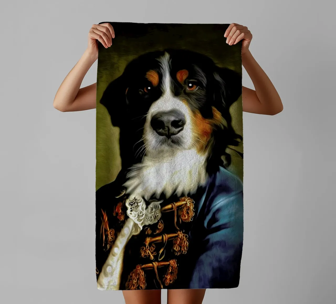 Shadow badhanddoek van Tein Lucasson