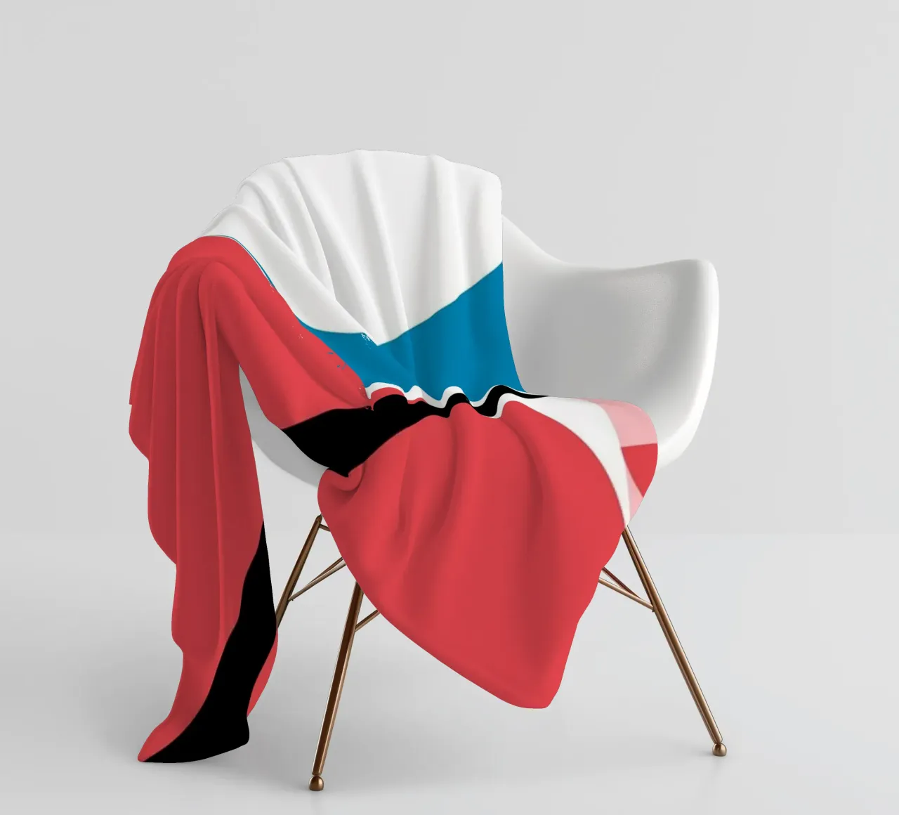 Bauhaus Positiv Geometrisch Abstrakt Farbdruck Fleecedecke von NorwesClub