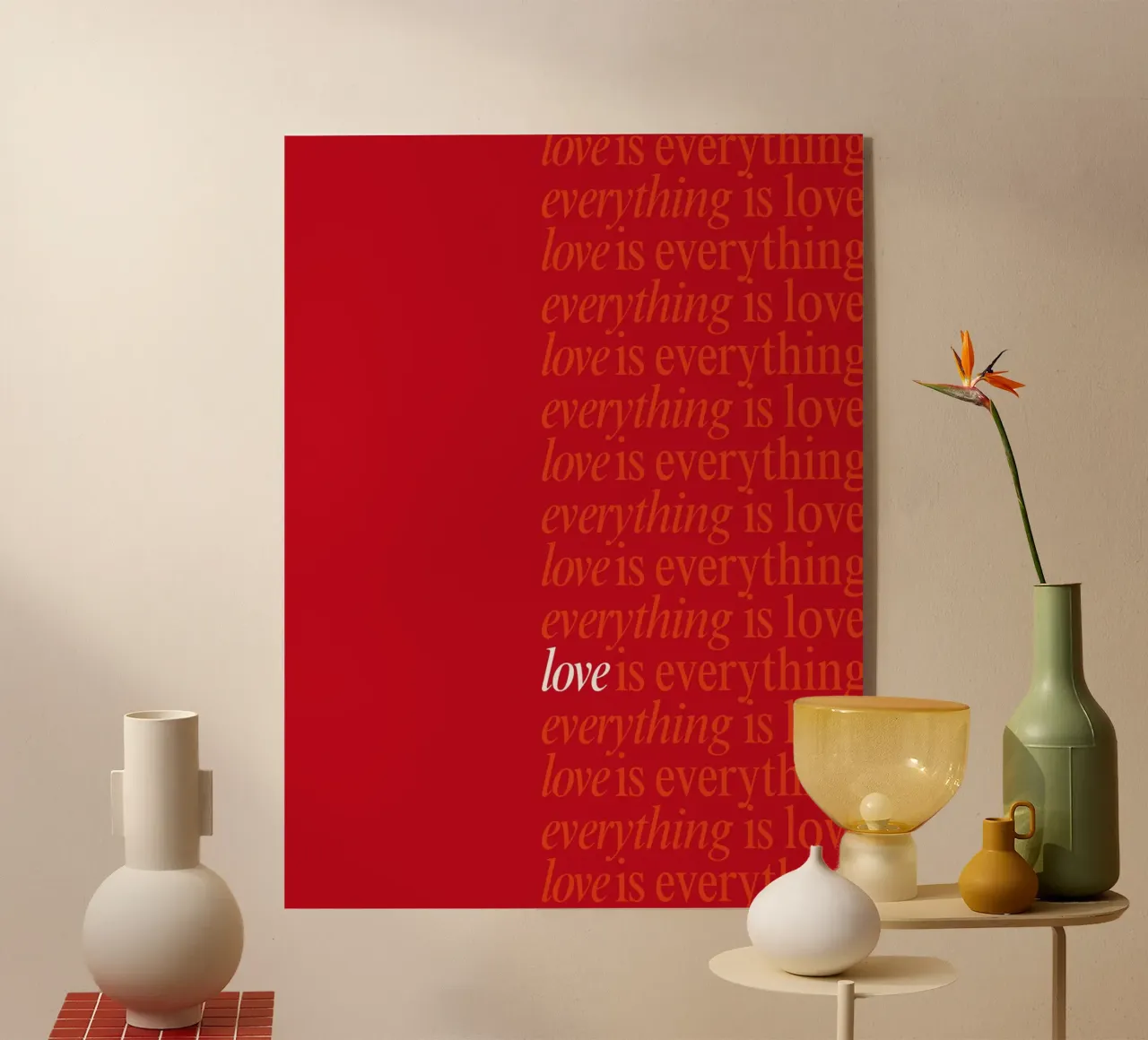Love is everything plexiglass da Dreamer10