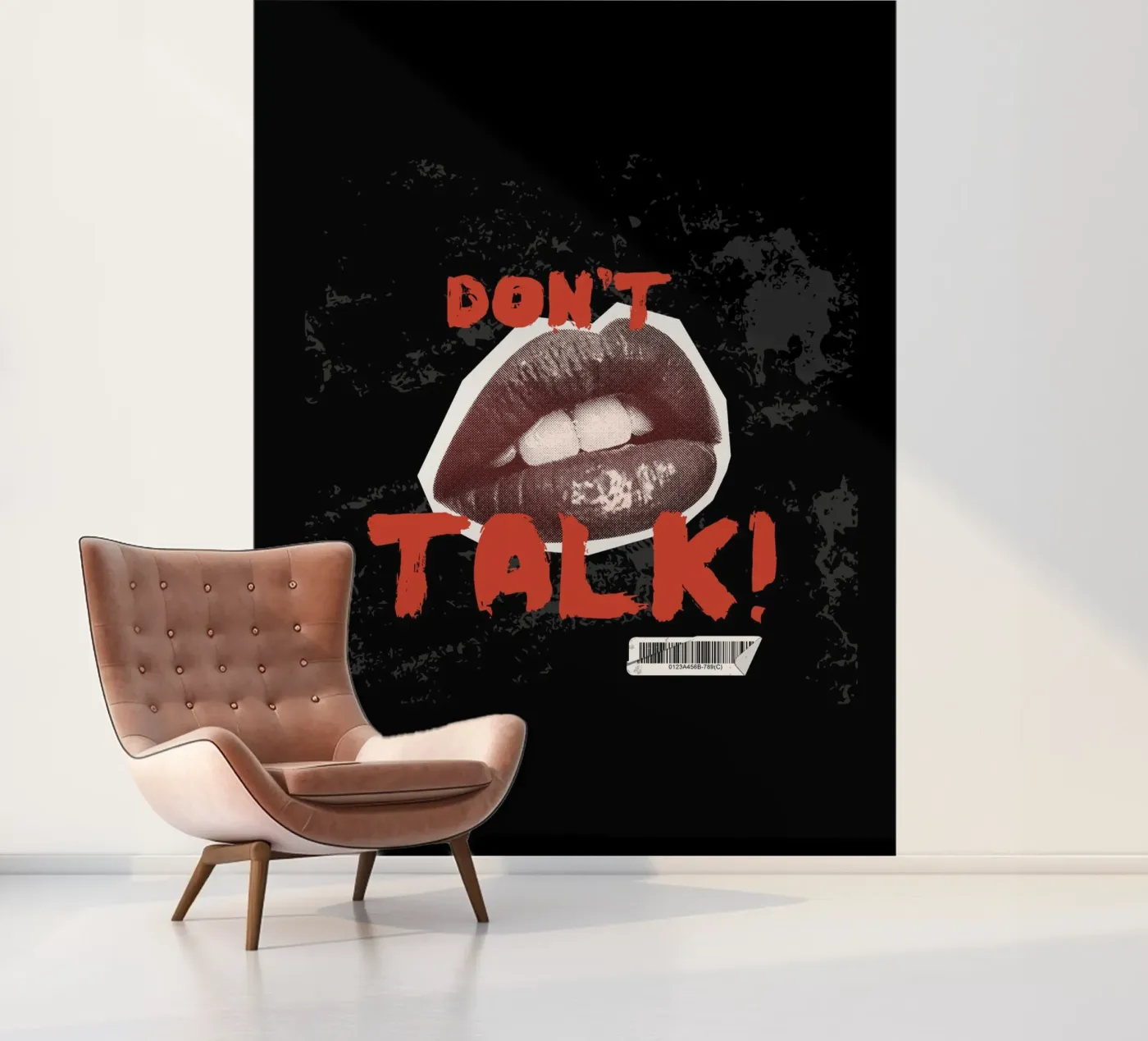 Lips fotobehang van Dreamer10