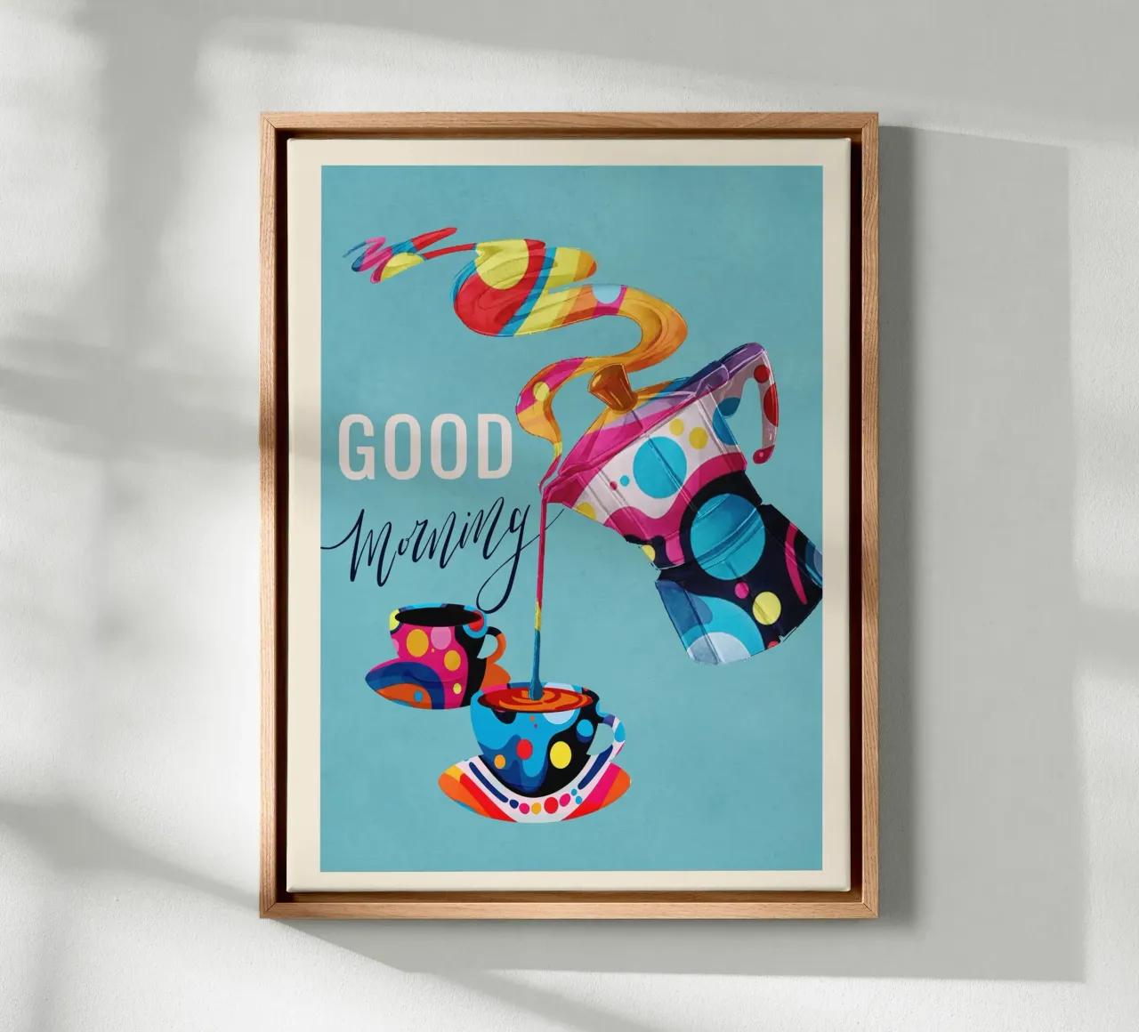 Coffee Time canvas by Flow Line