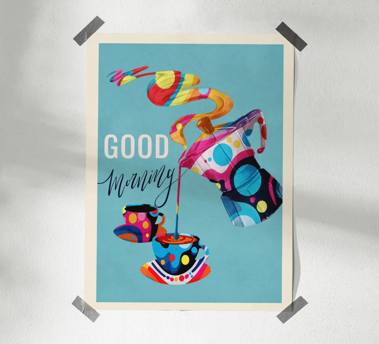 Coffee Time poster da Flow Line