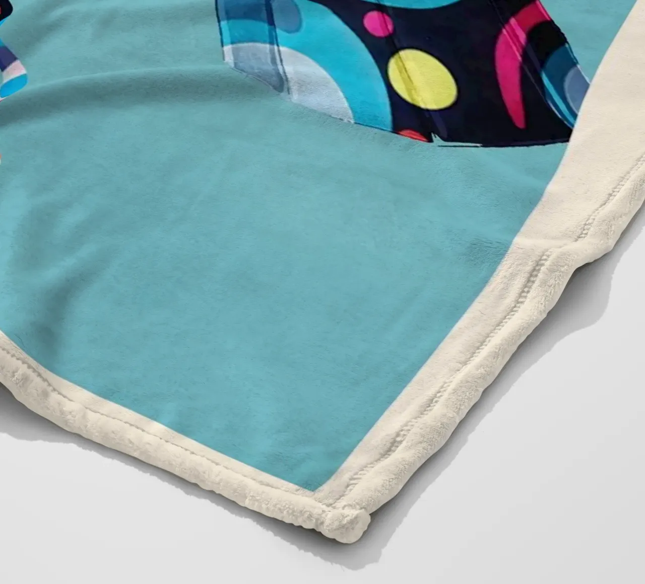 Coffee Time fleece blanket by Flow Line