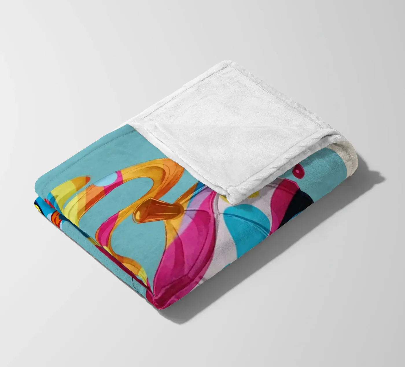 Coffee Time Fleecedecke von Flow Line