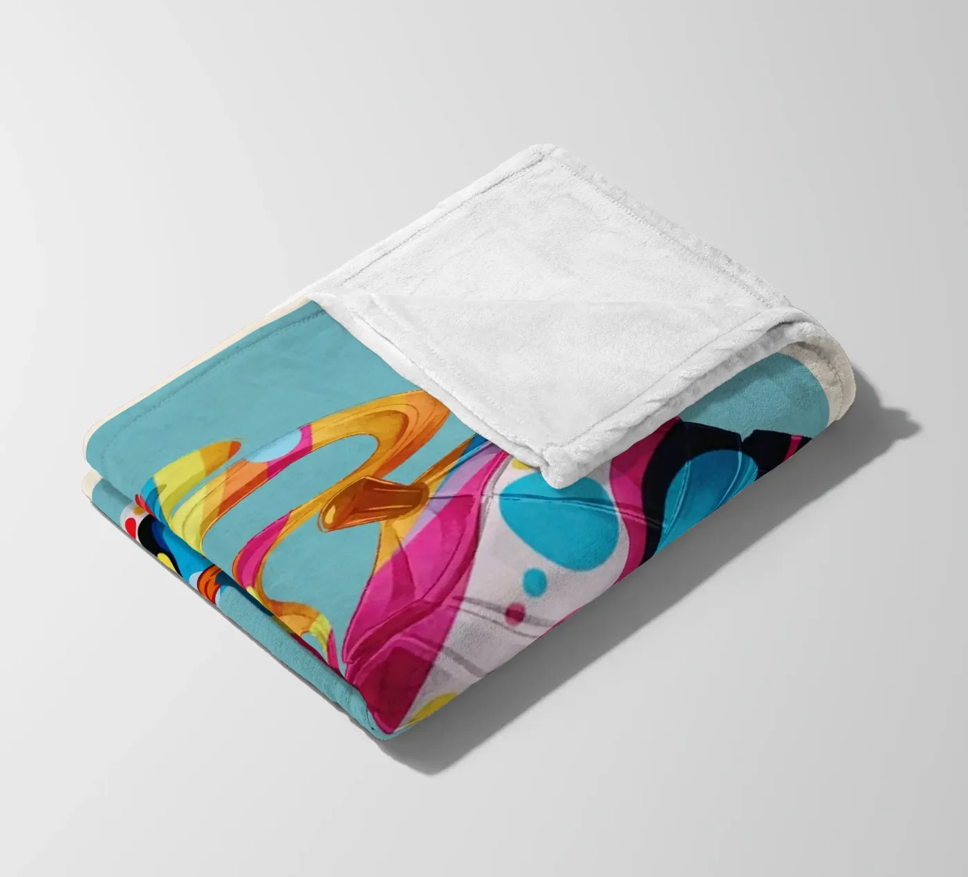 Coffee Time Fleecedecke von Flow Line