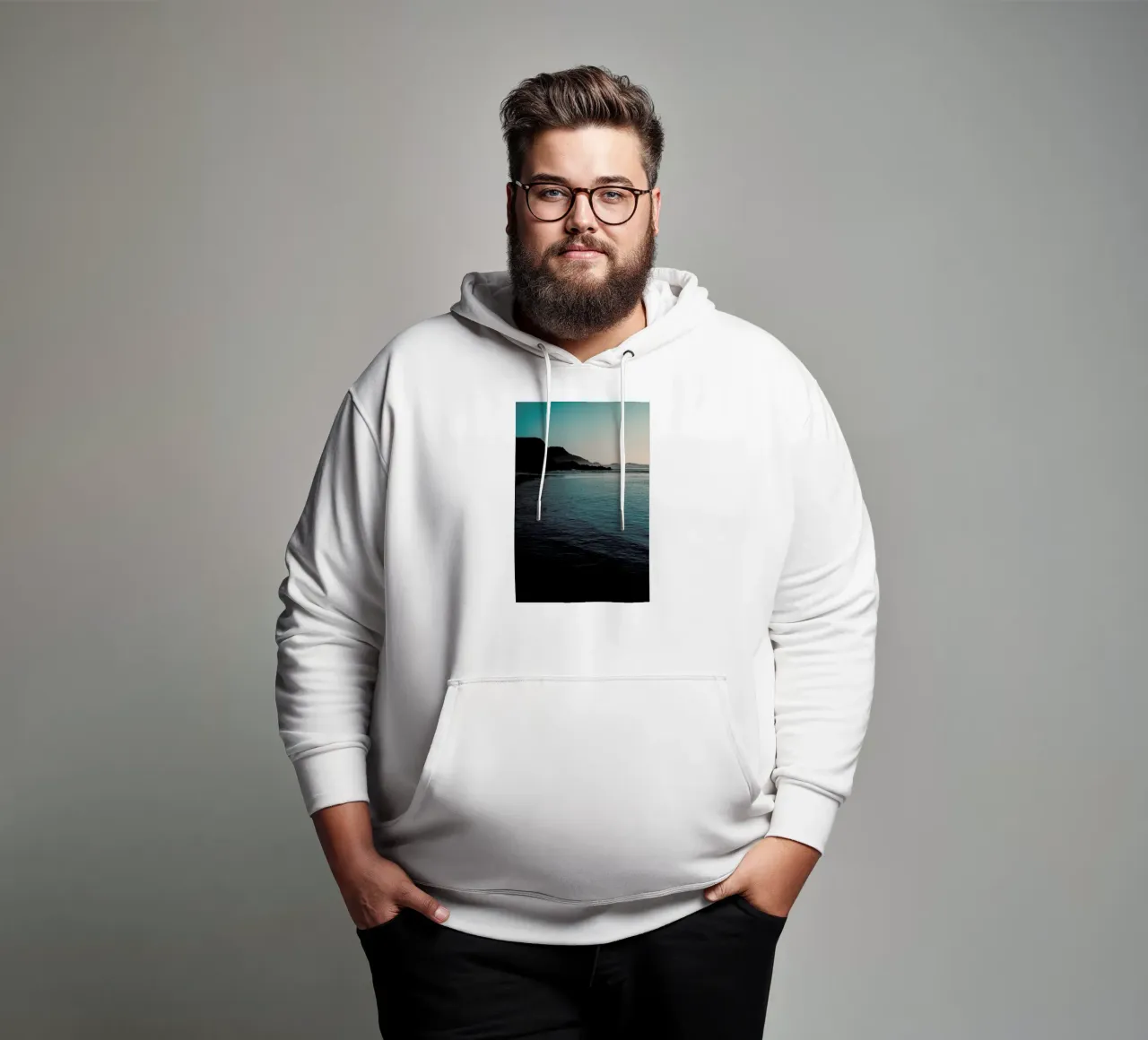 Sundown Vibes felpa con cappuccio da Sebastian Hilgetag