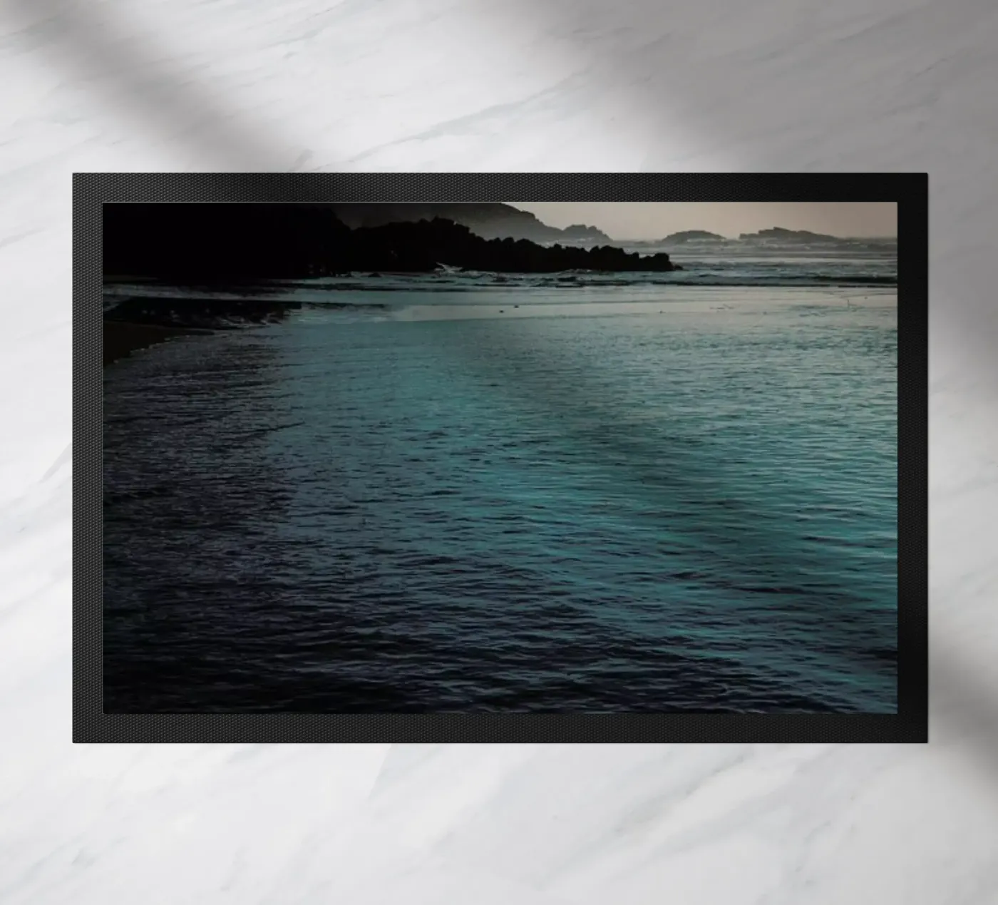Sundown Vibes doormat by Sebastian Hilgetag