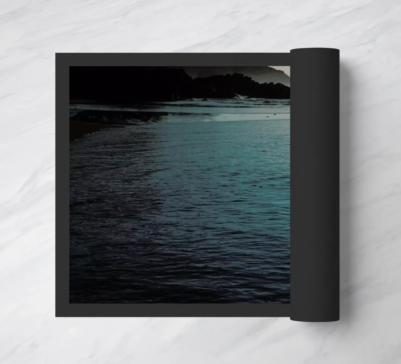 Sundown Vibes doormat by Sebastian Hilgetag