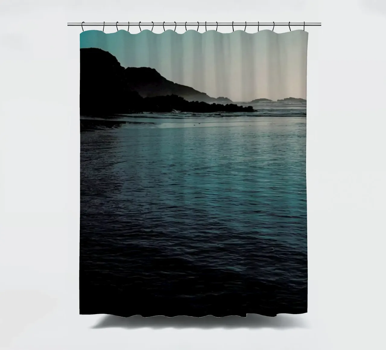 Sundown Vibes tenda da doccia da Sebastian Hilgetag