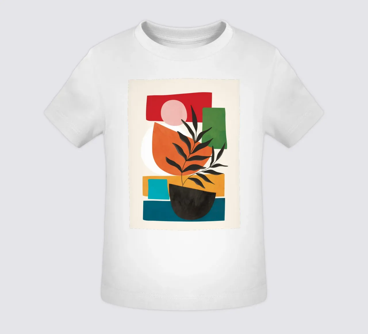 Abstract Minimal Shapes 54 maglietta neonato da Flow Line
