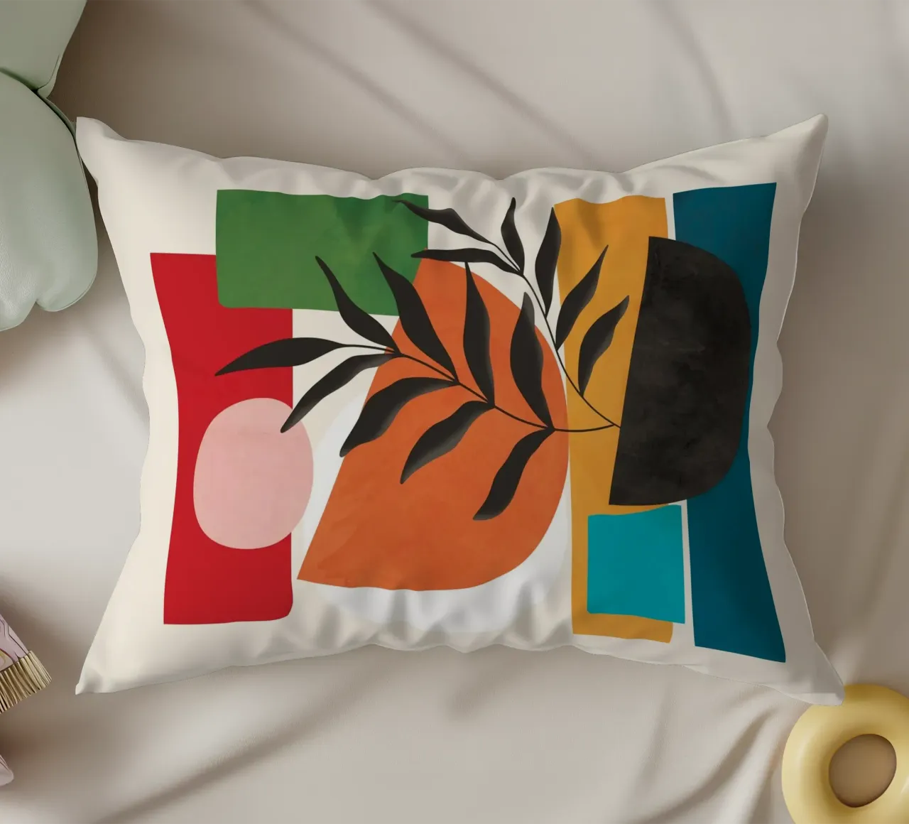 Abstract Minimal Shapes 54 cuscino da Flow Line