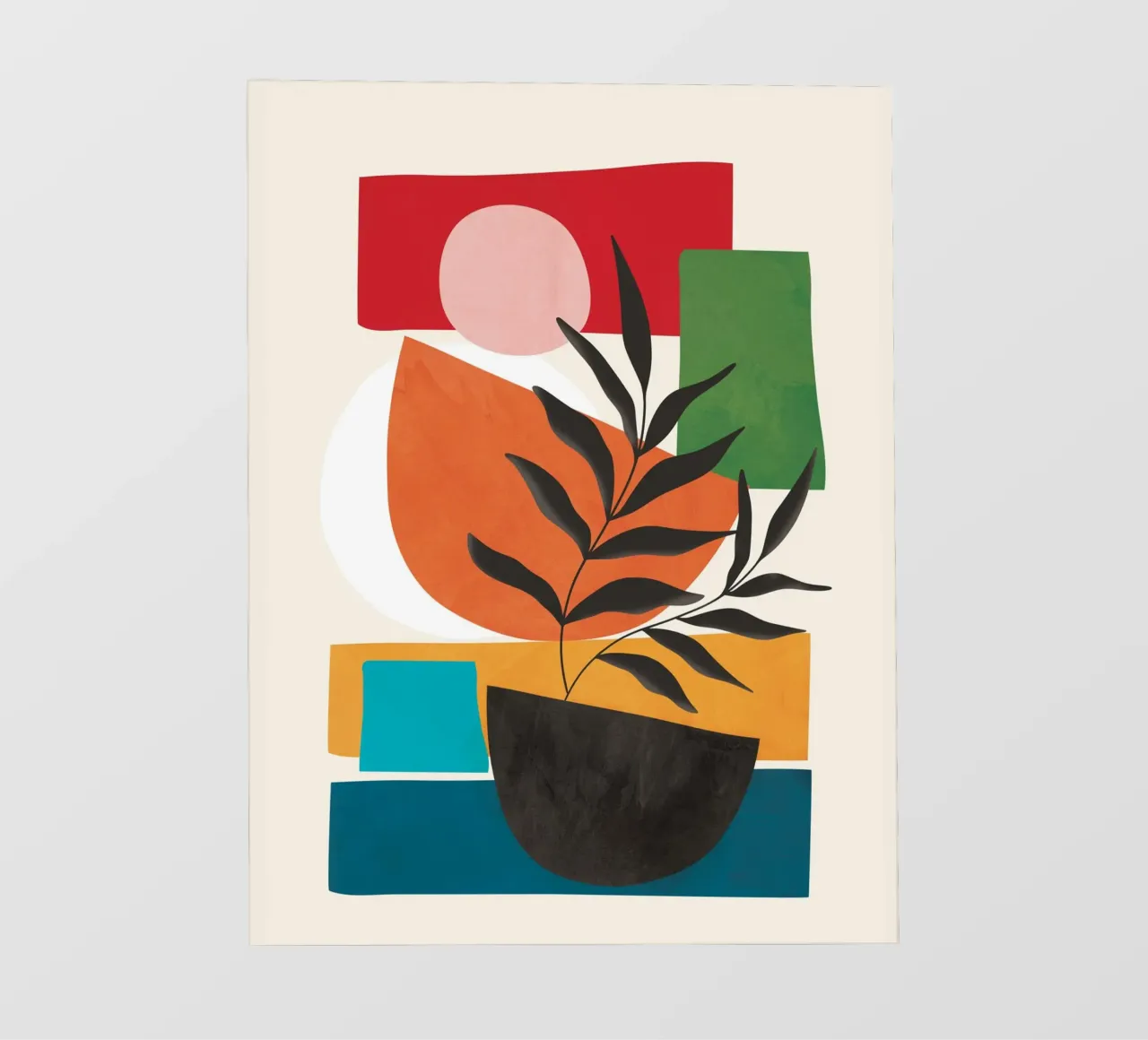 Abstract Minimal Shapes 54 pellicola backlit da Flow Line