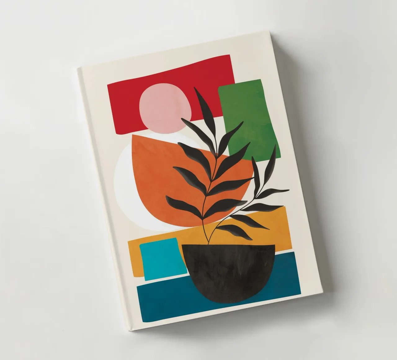 Abstract Minimal Shapes 54 notebook by Flow Line