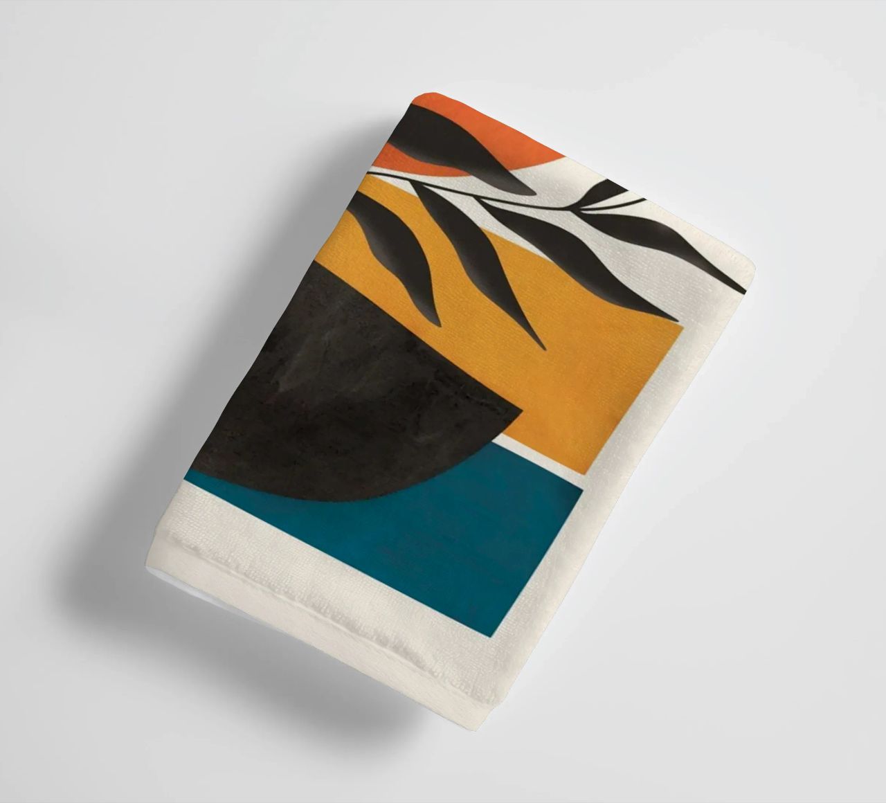 Abstract Minimal Shapes 54 asciugamano da bagno da Flow Line