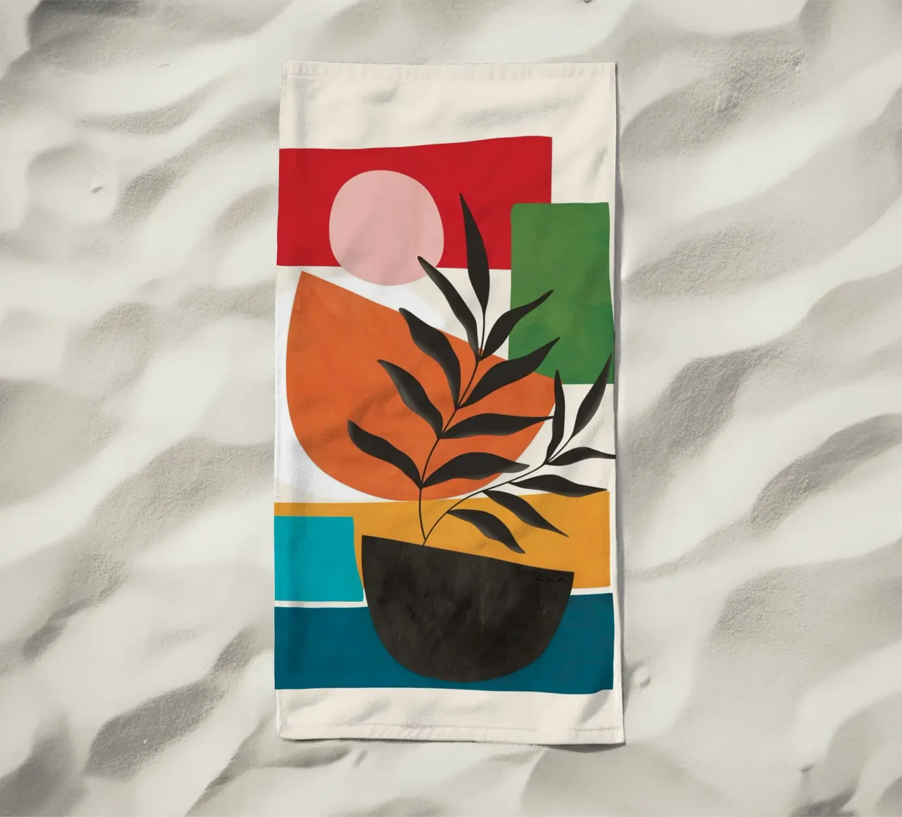 Abstract Minimal Shapes 54 telo mare da Flow Line