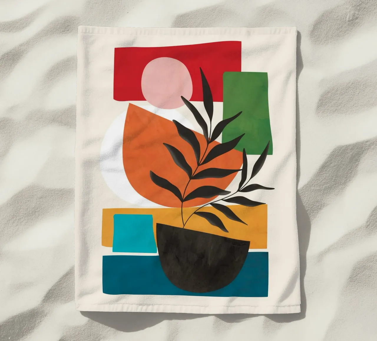 Abstract Minimal Shapes 54 telo mare da Flow Line