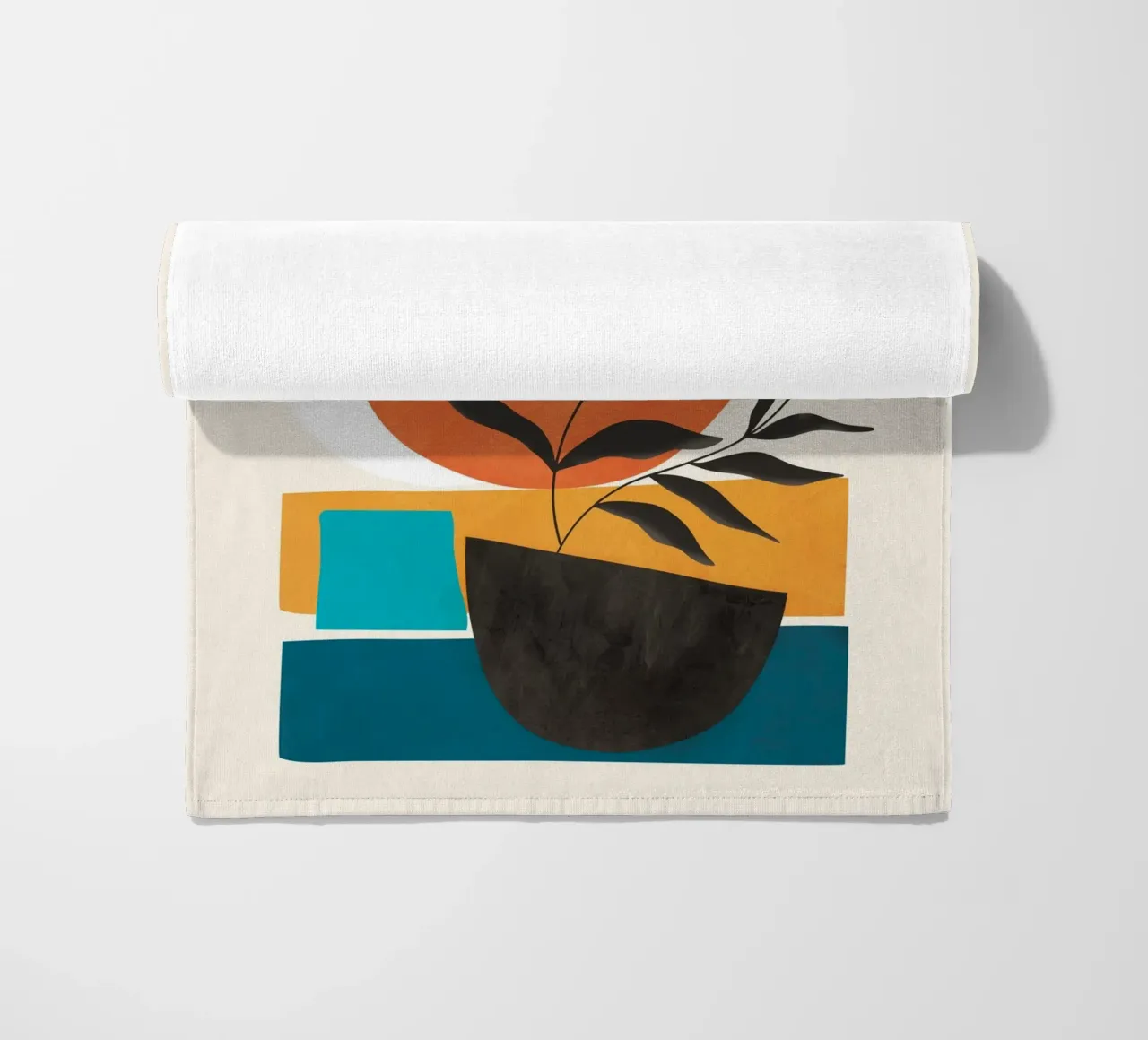 Abstract Minimal Shapes 54 telo mare da Flow Line