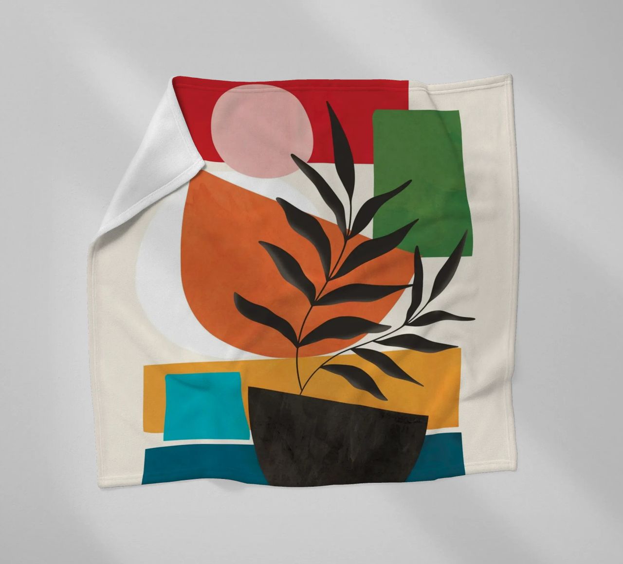 Abstract Minimal Shapes 54 coperta in pile da Flow Line