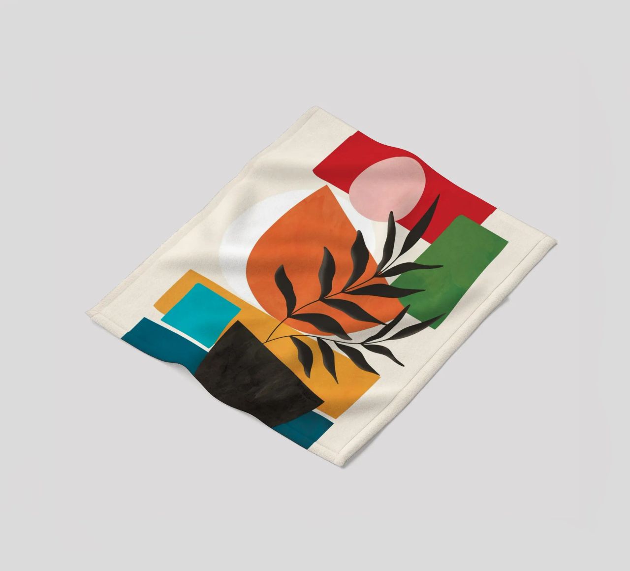 Abstract Minimal Shapes 54 coperta in pile da Flow Line