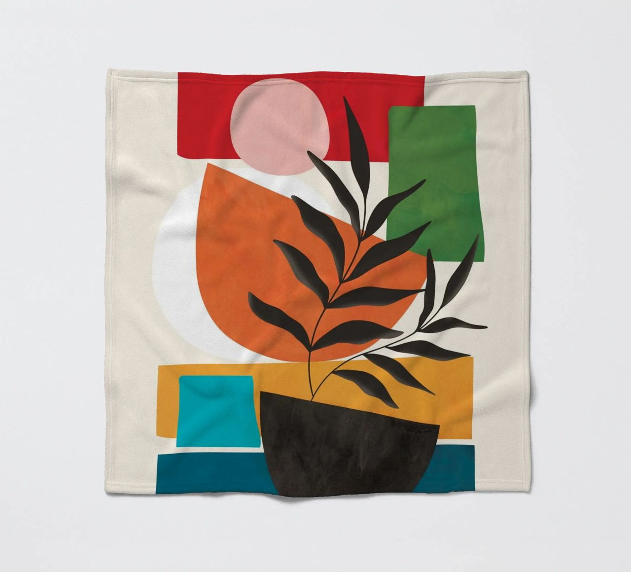 Abstract Minimal Shapes 54 coperta in pile da Flow Line