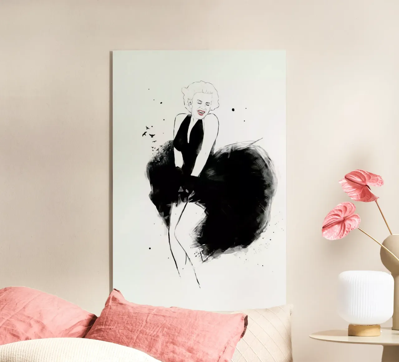 Marilyn plexiglass da Balazs Solti