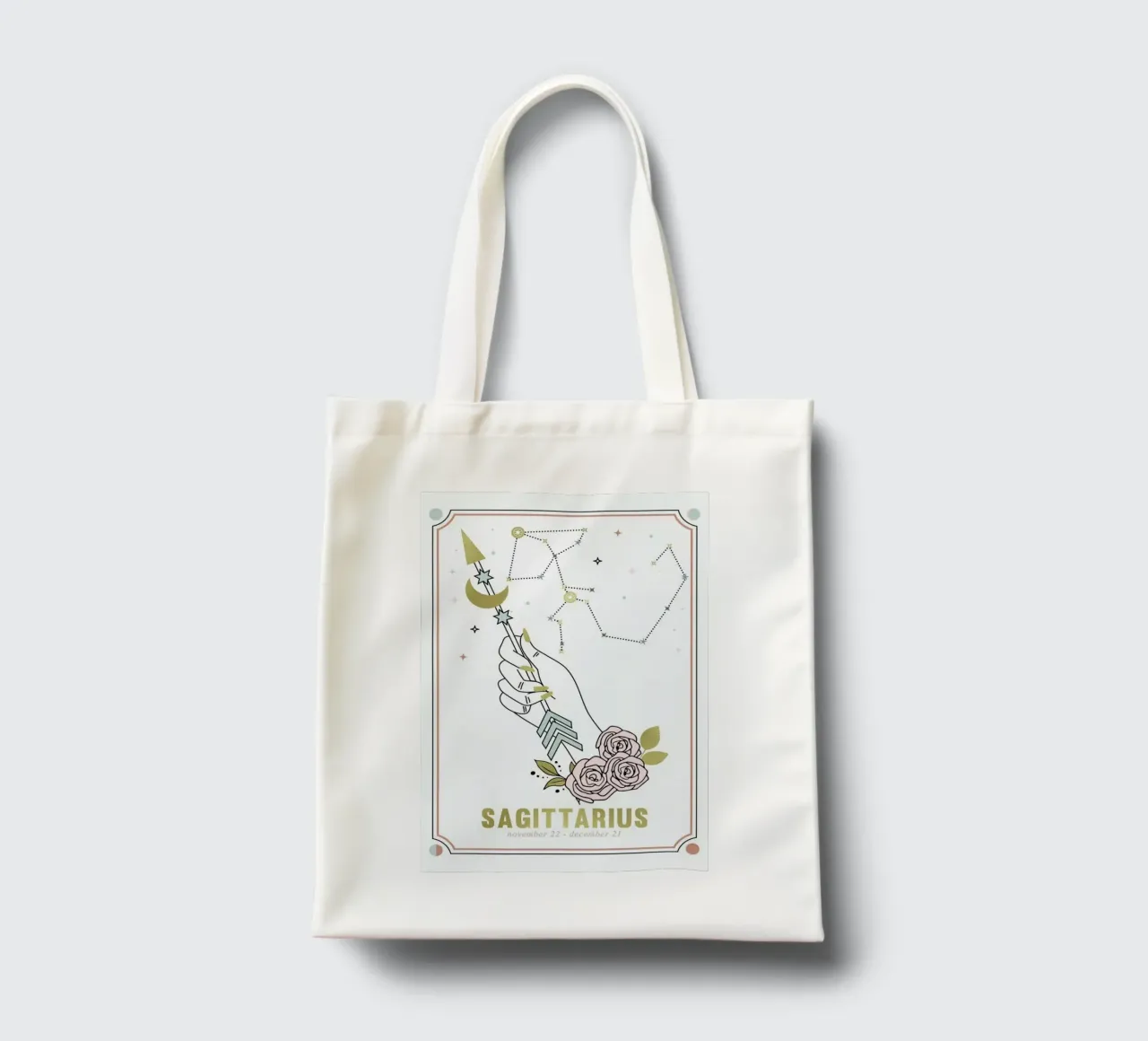 Sagittarius tote bag by cafelab