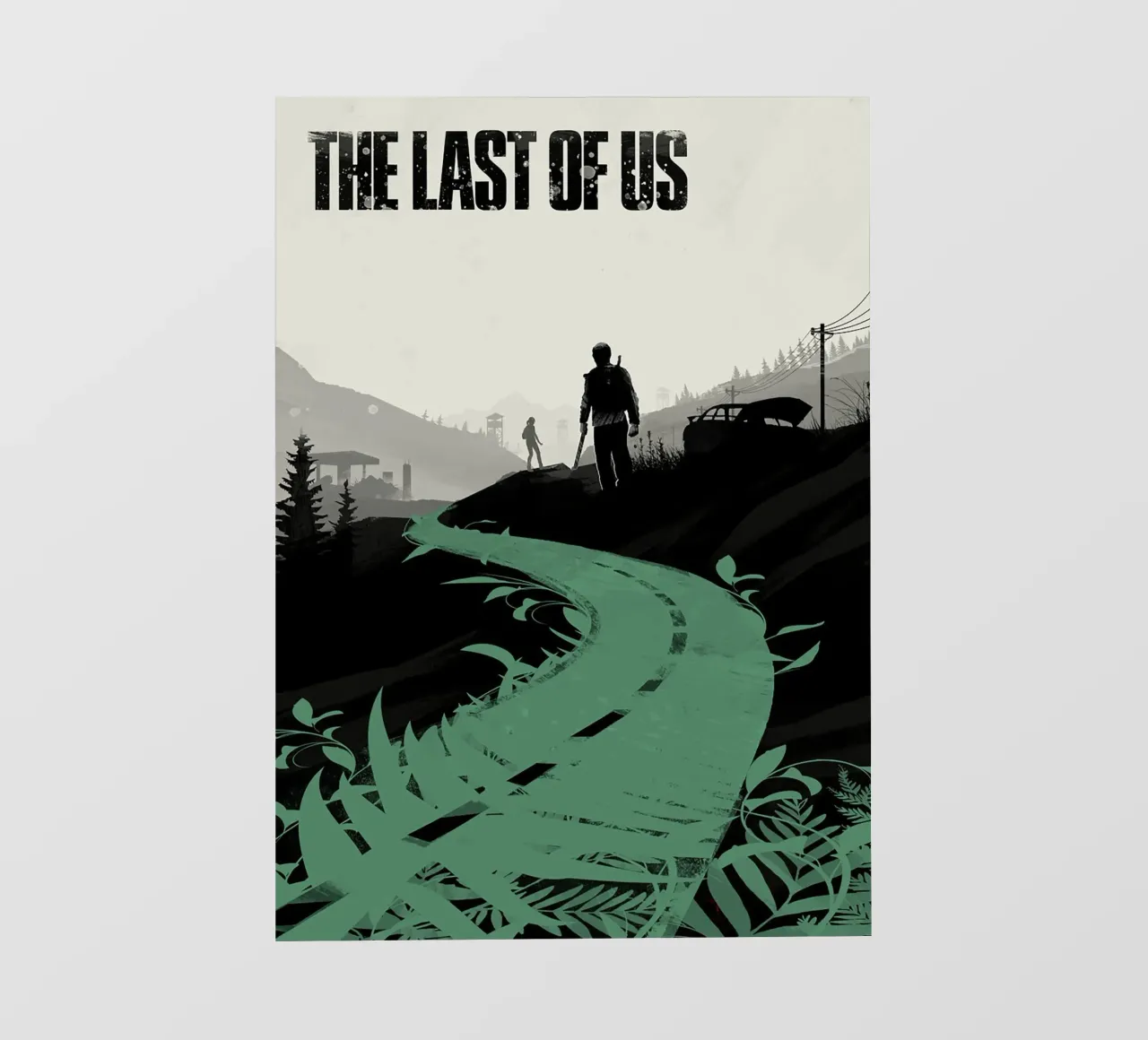 Last of Us and Apocalypse Fototapete von Attaboy Dsgn