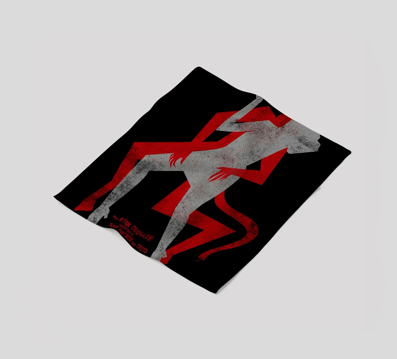 Sinners fleece blanket by Attaboy Dsgn