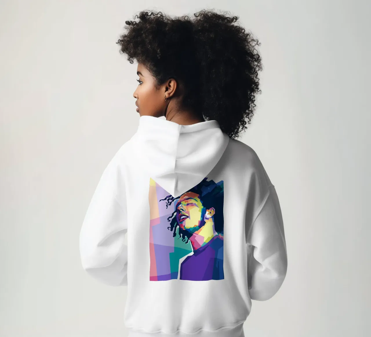 ZDLR in WPAP felpa con cappuccio da Alkahfsmart