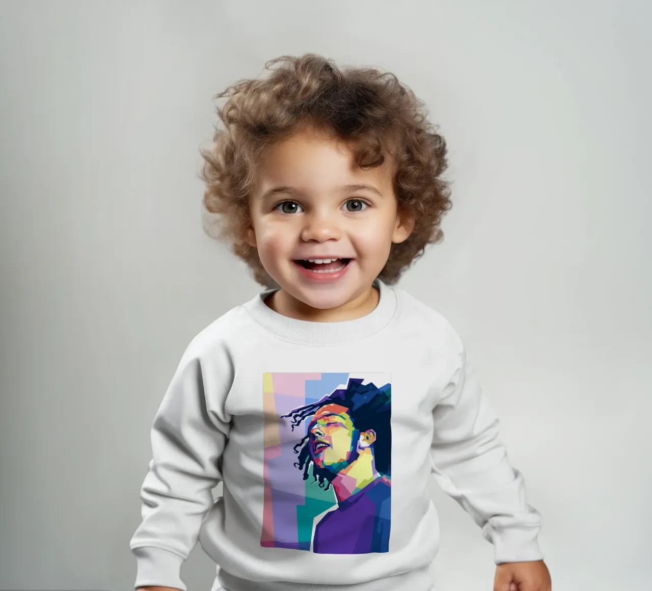 ZDLR in WPAP baby sweatshirt van Alkahfsmart