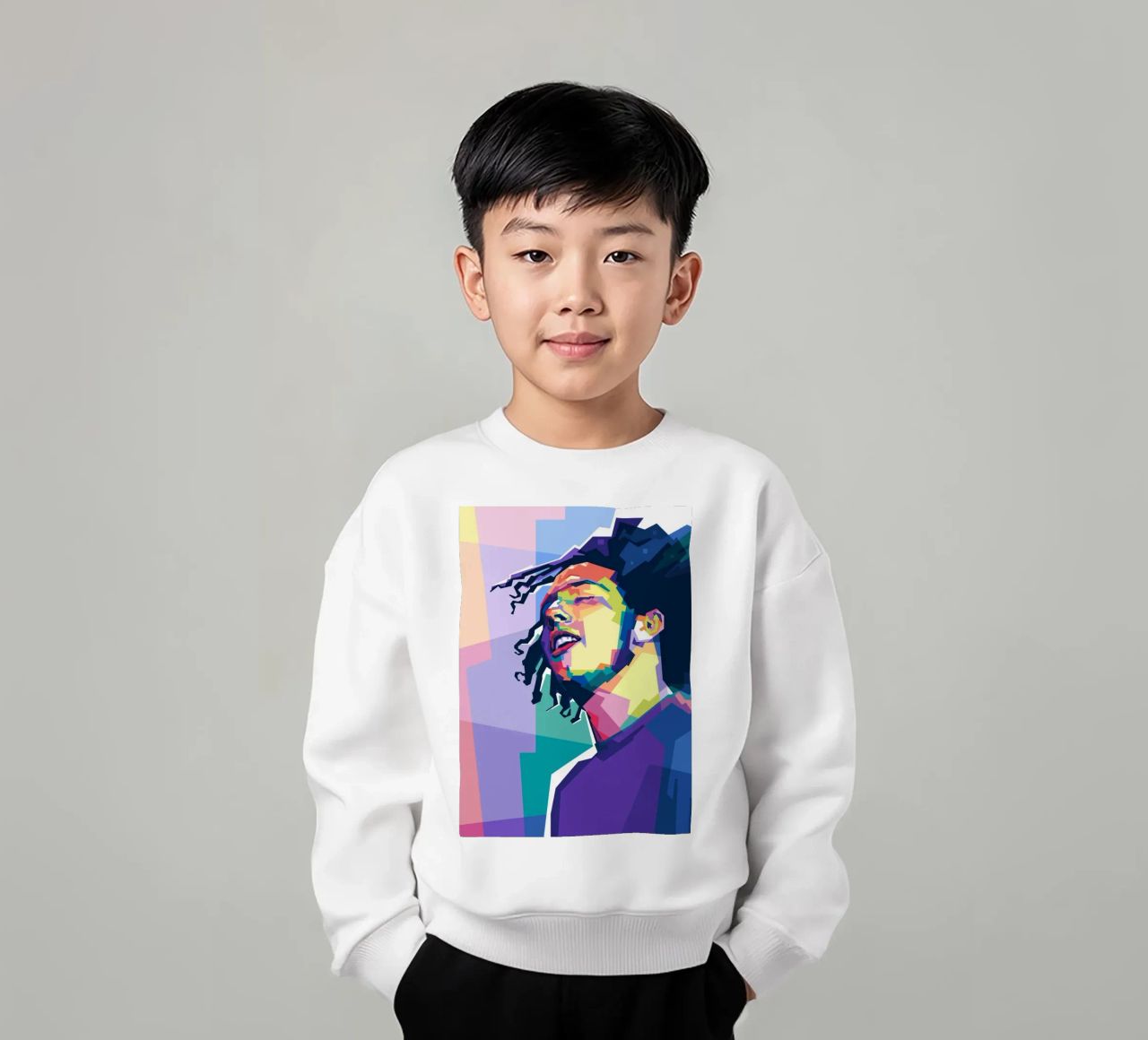ZDLR in WPAP felpa bambino da Alkahfsmart