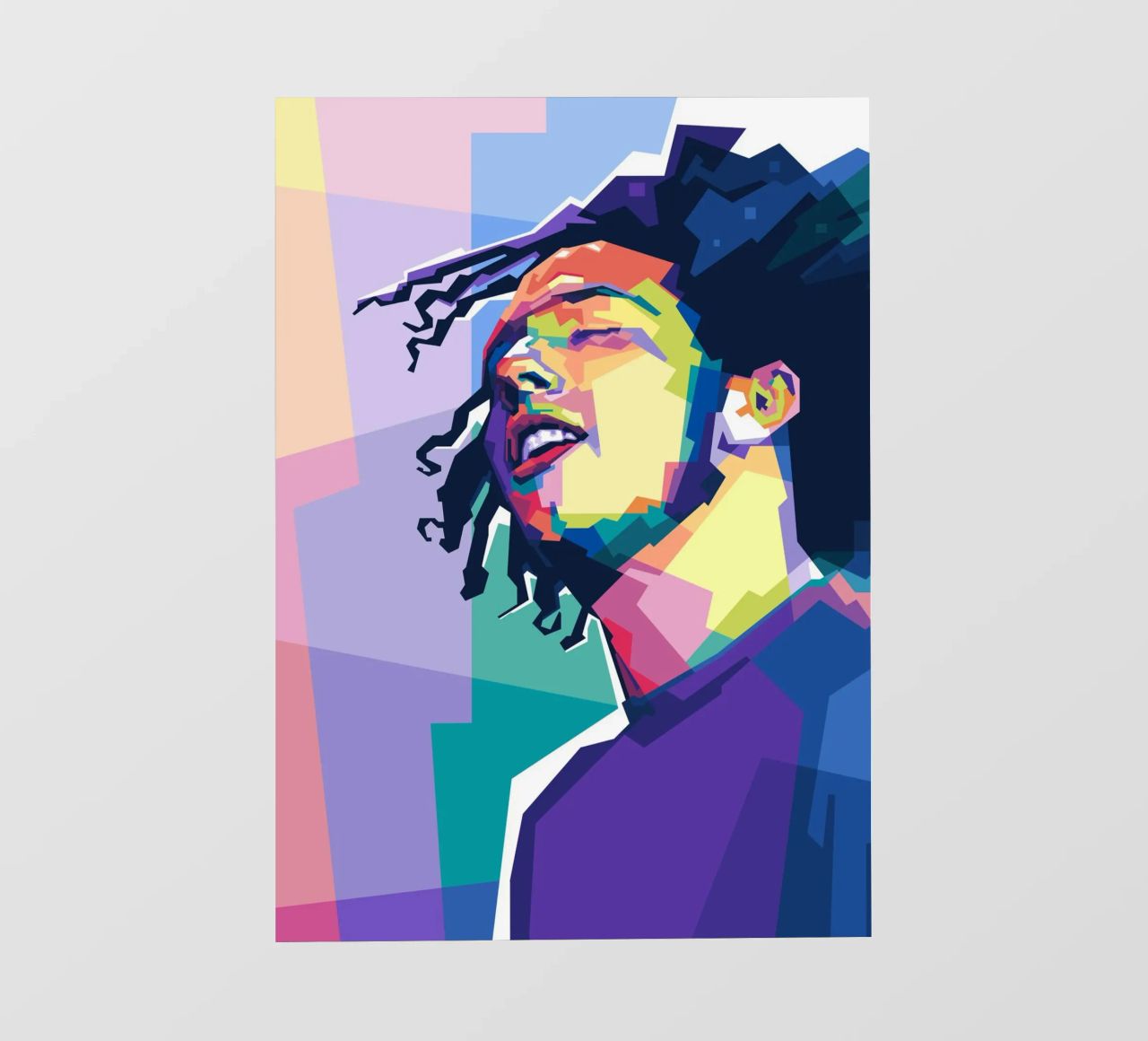 ZDLR in WPAP pellicola backlit da Alkahfsmart